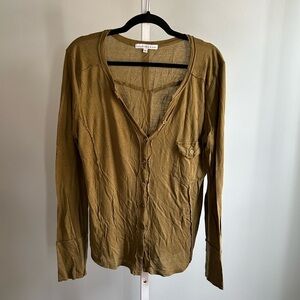 Young Fabulous & Broke Button Down Top